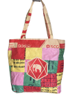 Recycled Feedsack & Cement Tote Bags